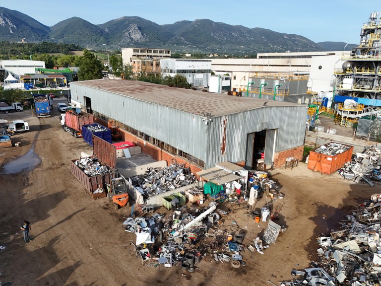 Impianto di Terni recupero rottami Impianto di Terni recupero rottami